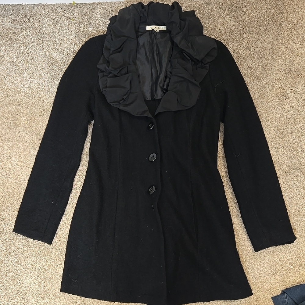 Elegant Black Women's Coat